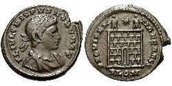 1 Follis /  AE3 羅馬帝國 青铜 Crispus (305 - 326)