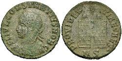 1 Follis /  AE3 羅馬帝國 青铜 君士坦提烏斯二世