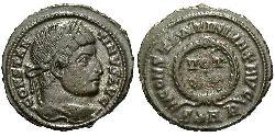 1 Follis /  AE3 羅馬帝國 青铜 君士坦丁大帝