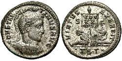 1 Follis /  AE3 羅馬帝國 青铜 君士坦丁大帝