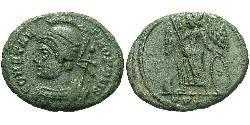 1 Follis /  AE3 羅馬帝國 青铜 君士坦丁大帝