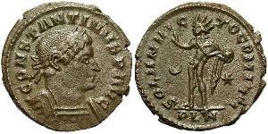 1 Follis /  AE3 羅馬帝國 青铜 君士坦丁大帝