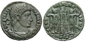 1 Follis /  AE3 羅馬帝國 青铜 君士坦丁大帝