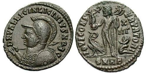 1 Follis /  AE3 羅馬帝國 青铜 Licinius II (315-326)