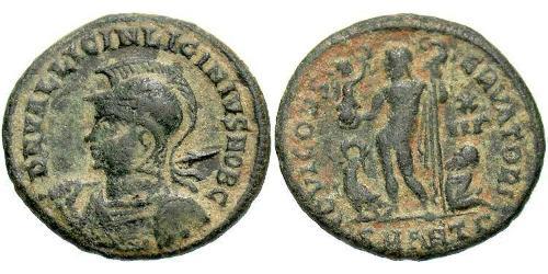 1 Follis /  AE3 羅馬帝國 青铜 Licinius II (315-326)