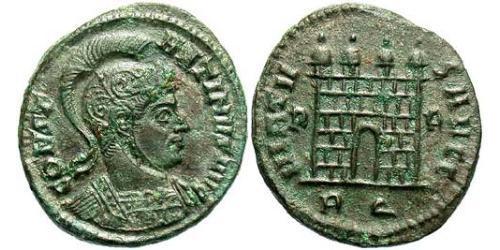 1 Follis /  AE3 羅馬帝國 青铜 君士坦丁大帝
