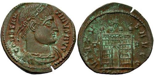 1 Follis /  AE3 羅馬帝國 青铜 君士坦丁大帝