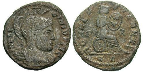 1 Follis /  AE3 羅馬帝國 青铜 Licinius I (265-324)