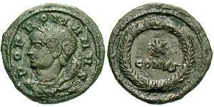 1 Follis /  AE4 Empire romain (27BC-395) Bronze Constantin I (272 - 337)