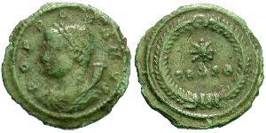 1 Follis /  AE4 Empire romain (27BC-395) Bronze Constantin I (272 - 337)