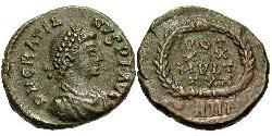 1 Follis /  AE4 Empire romain d