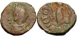 1 Follis /  AE4 Empire romain d