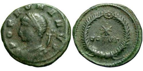 1 Follis /  AE4 Roman Empire (27BC-395) Bronze Constantine I (272 - 337)