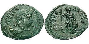 1 Follis /  AE4 Römische Kaiserzeit (27BC-395) Bronze Constantius II(317 - 361)
