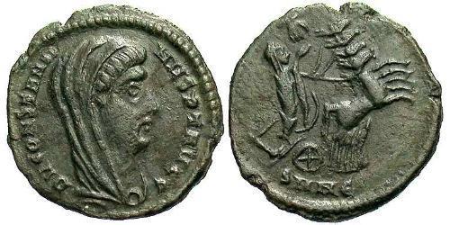 1 Follis /  AE4 Römische Kaiserzeit (27BC-395) Bronze Konstantin I (272 - 337)