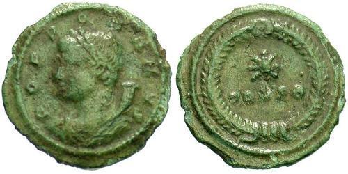 1 Follis /  AE4 Römische Kaiserzeit (27BC-395) Bronze Konstantin I (272 - 337)