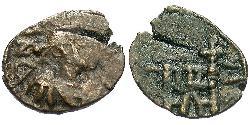 1 Follis /  AE4 Western Roman Empire (285-476) Bronze Valentinian III (419-455)