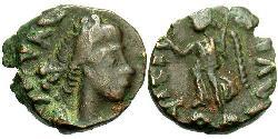 1 Follis /  AE4 Western Roman Empire (285-476) Bronze Valentinian III (419-455)