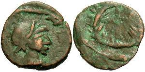 1 Follis /  AE4 Western Roman Empire (285-476) Bronze Valentinian III (419-455)