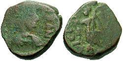 1 Follis /  AE4 Weströmisches Reich (285-476) Bronze Valentinian III (419-455)