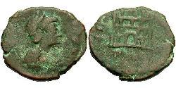 1 Follis /  AE4 Weströmisches Reich (285-476) Bronze Valentinian III (419-455)