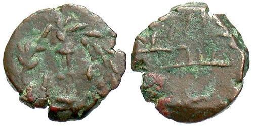 1 Follis /  AE4 Weströmisches Reich (285-476) Bronze Valentinian III (419-455)