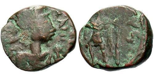 1 Follis /  AE4 Weströmisches Reich (285-476) Bronze Valentinian III (419-455)
