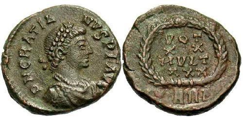1 Follis /  AE4 Impero romano d