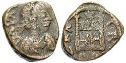 1 Follis /  AE4 Western Roman Empire (285-476) 青铜 瓦伦丁尼安三世