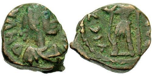 1 Follis /  AE4 Western Roman Empire (285-476) 青铜 瓦伦丁尼安三世