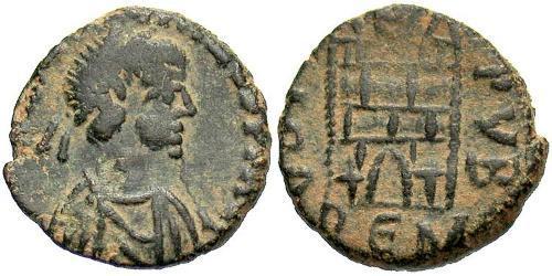1 Follis /  AE4 Western Roman Empire (285-476) 青铜 瓦伦丁尼安三世