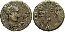1 Follis /  AE4 羅馬帝國 青铜 君士坦斯一世