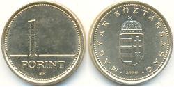 1 Forint Ungheria (1989 - ) Ottone 