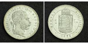 1 Forint Austria-Hungary (1867-1918) Silver Franz Joseph I (1830 - 1916)