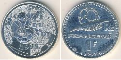 1 Franc Cinquième République (1958 - ) Argent 