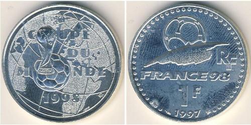 1 Franc Cinquième République (1958 - ) Argent 