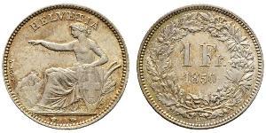 1 Franc Suisse Argent 