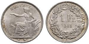 1 Franc Suisse Argent 