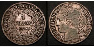 1 Franc Troisième République (1870-1940)  Argent 