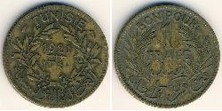 1 Franc Tunisia (1956 - ) Bronze 