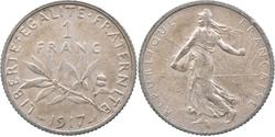 1 Franc France Copper/Silver/Nickel 
