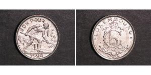 1 Franc Luxembourg (pays) Cuivre/Nickel 