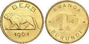 1 Franc Burundi Messing 