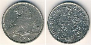1 Franc Belgique Nickel 