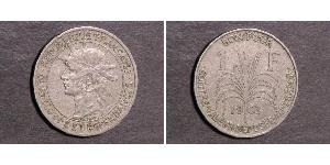 1 Franc Guadalupe (1648 - ) Níquel/Cobre 