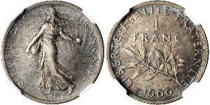 1 Franc Francia Níquel/Cobre/Plata 
