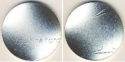 1 Franc Quinta República Francesa (1958 - ) Plata 