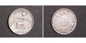 1 Franc Suiza Plata 
