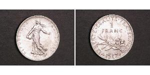 1 Franc Francia Rame/Argento/Nichel 