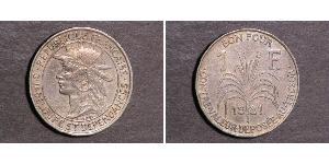 1 Franc Guadalupa (1648 - ) Rame/Nichel 